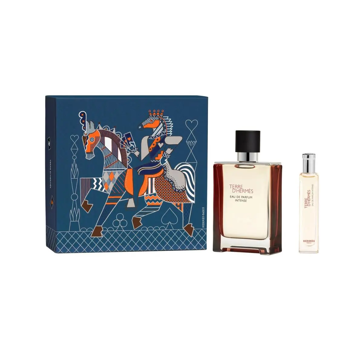 Terre D`hermes Intense 3.3 oz Edp Spray Mens Cologne+ 0.5 Edp Set by Hermes