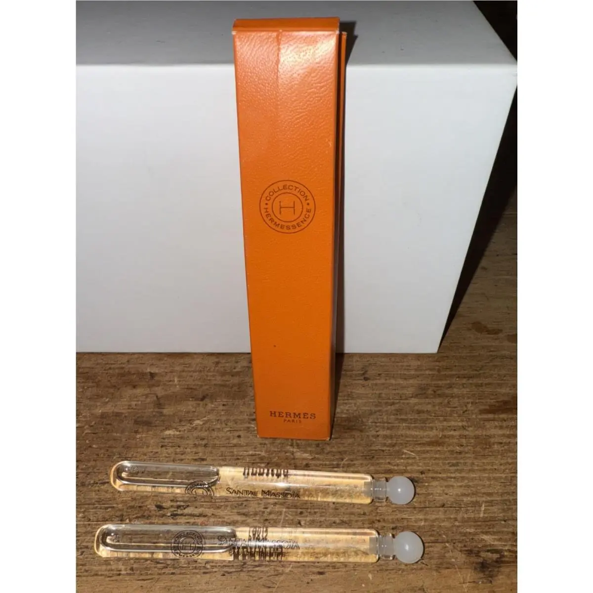Santal Massoia Eau de Toilette Spray 4 ML X 2 by Hermes