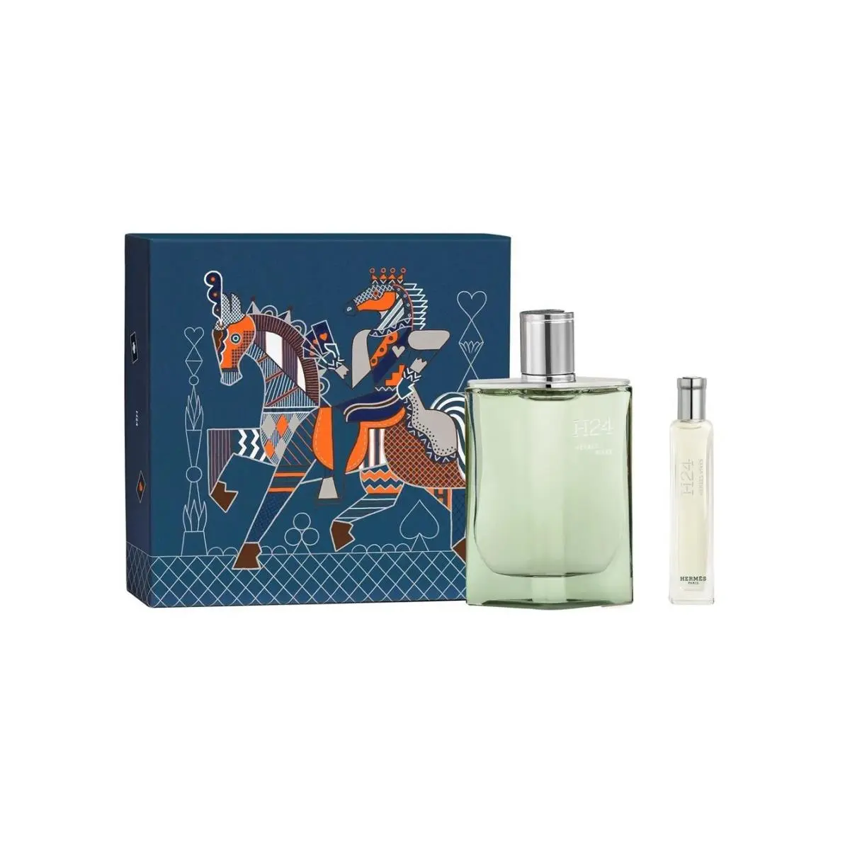 H24 Herbes Vives 3.3 oz Edp Spray Mens Cologne+ 0.5 Edp Gift Set by Hermes