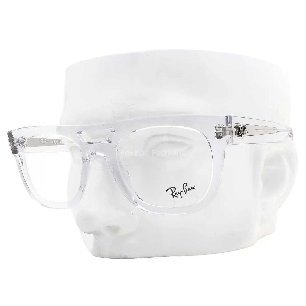 Ray-ban Phil Eyeglasses Glasses RB 7226 8321 Polished Clear 54mm with Case