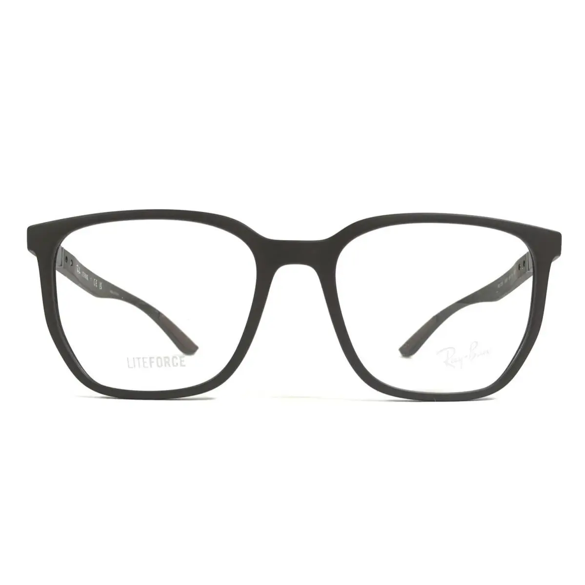 Ray-ban Eyeglasses Frames RB7235 8063 Liteforce Sand Brown Full Rim 55-19-145
