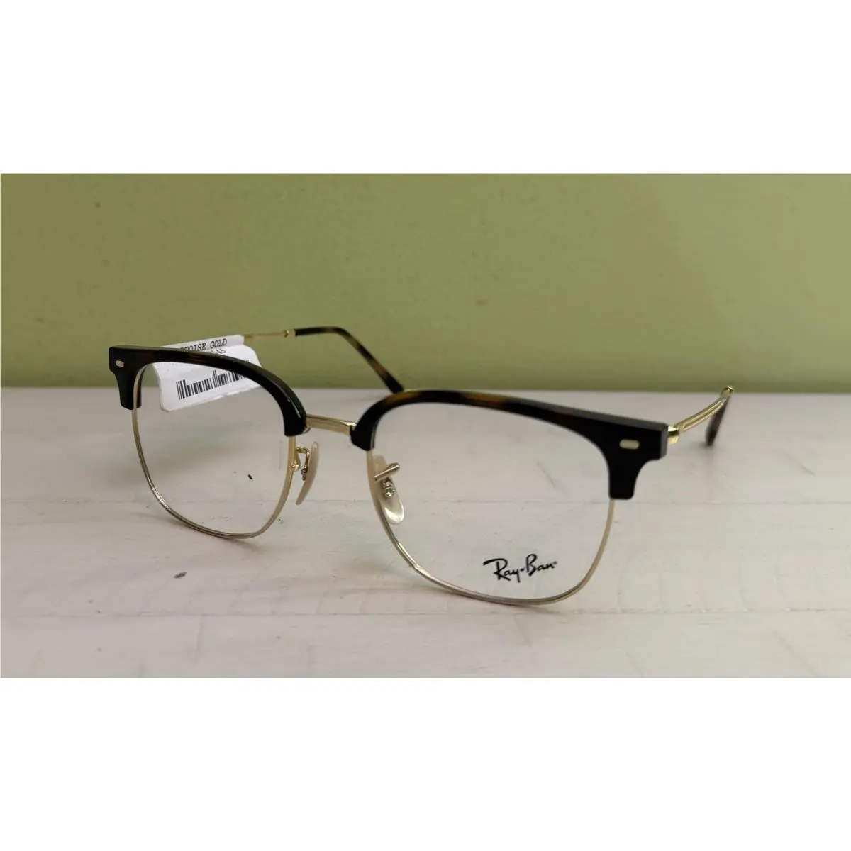 Ray Ban RX7216 Clubmaster Eyeglass Frames 2012 Tortoise Gold 51-20-145