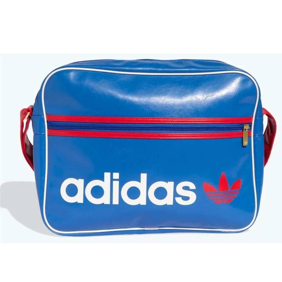 Adidas Originals Vintage Trefoil Airliner Bag Blue / Red