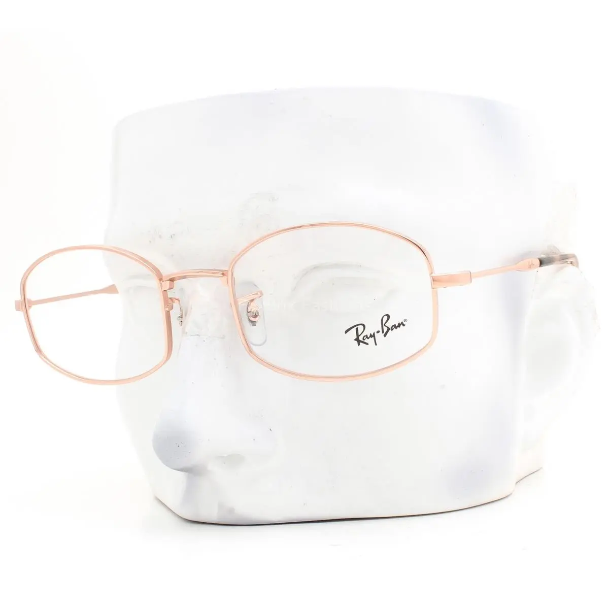 Ray-ban Eyeglasses RB 6510 3094 Unisex Glasses Polished Rose Gold 50mm with Case