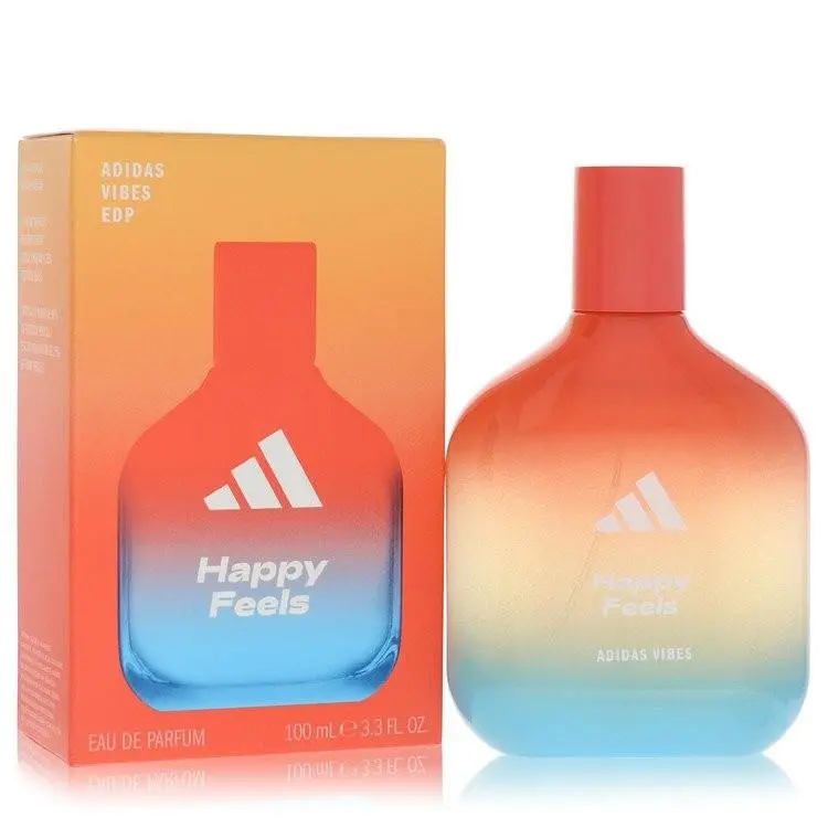 Adidas Vibes Happy Feels by Adidas Eau De Parfum Spray 3.3 oz / e 100 ml