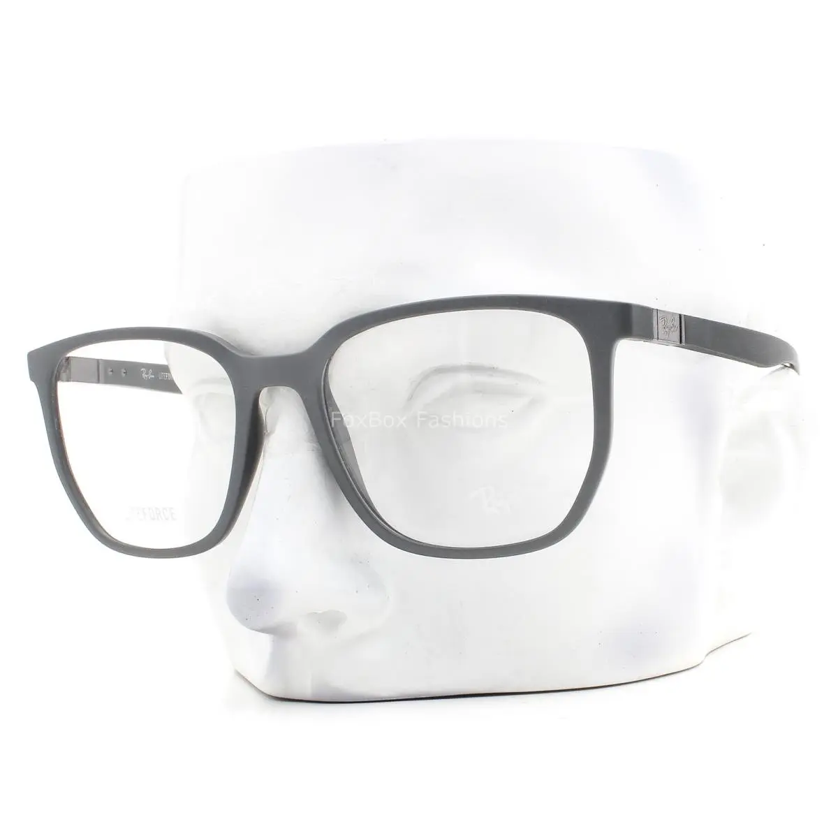Ray-ban Liteforce Eyeglasses RB 7235 5521 Glasses Matte Gray 55mm with Case