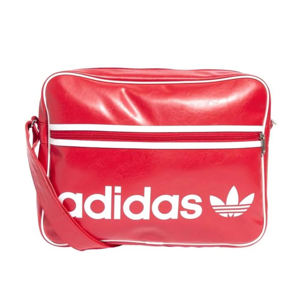 Adidas Originals Vintage Trefoil Airliner Bag Red