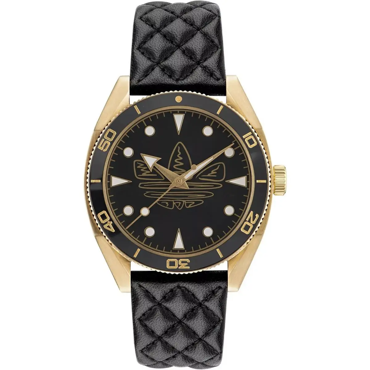 Adidas Unisex Originals Edition Two Icon Quartz Watch - AOFH23001 - Dial: Black