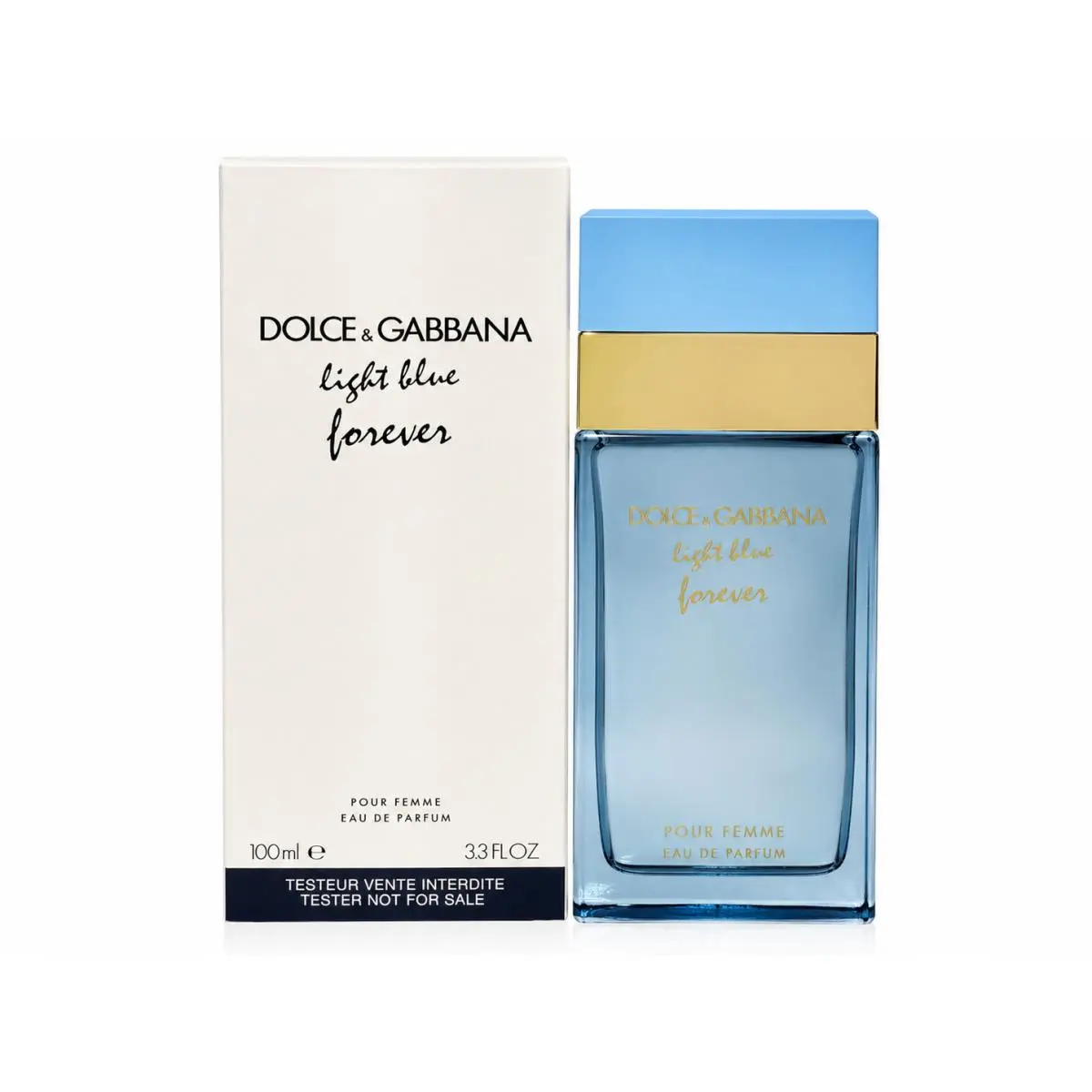 Dolce Gabbana Light Blue Forever Pour Femme Edp 3.3 oz 100ml Tester