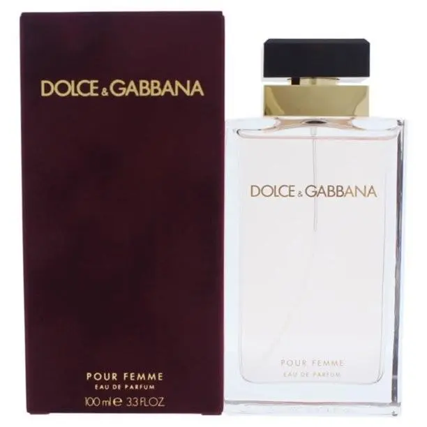 Dolce Gabbana Pour Femme Eau de Parfum For Women 3.4oz Spray Bottle