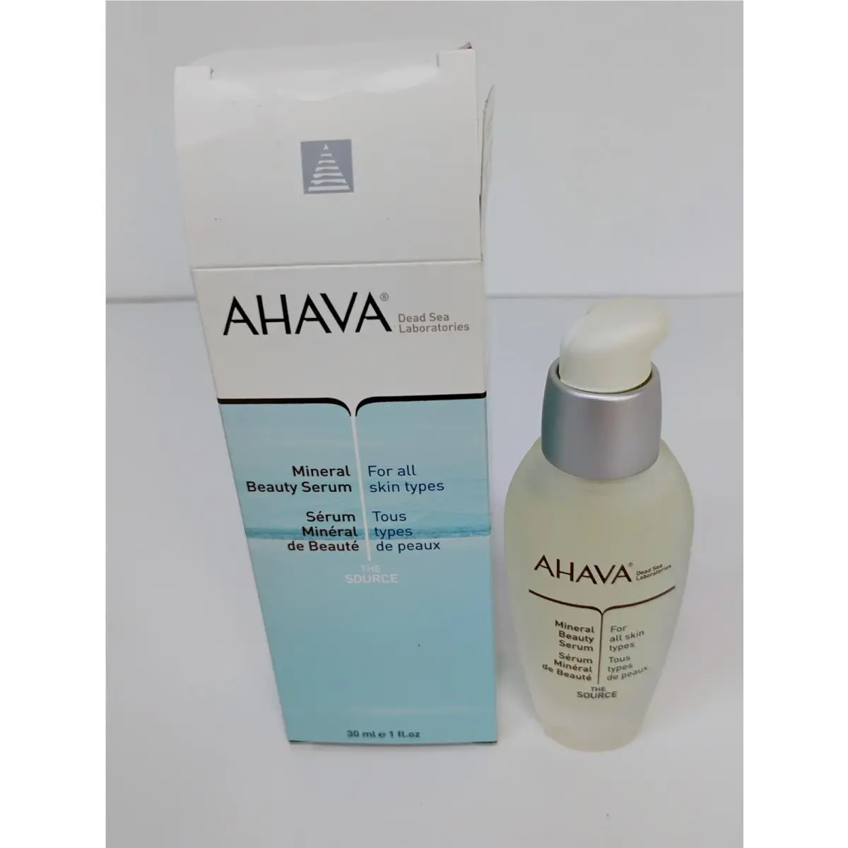 Ahava Mineral Beauty Serum Dead Sea Laboratories 1 Fl Oz 12D