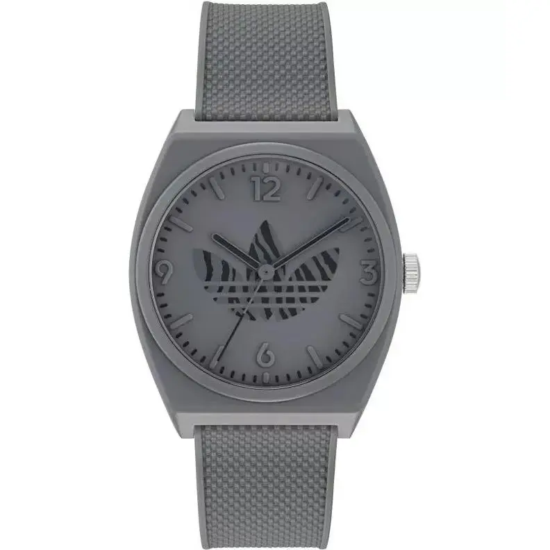Adidas Originals Unisex Street Project Two Grfx Quartz Watch - AOST23552 - Dial: Gray, Band: Gray