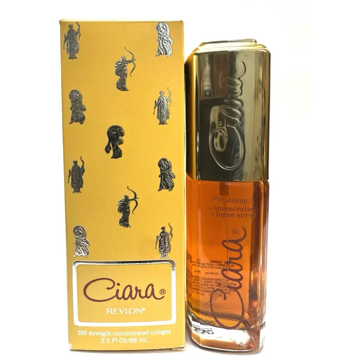 Ciara 200 Strength Concentrated Cologne 2.3oz Spray Scuffed Label by Revlon