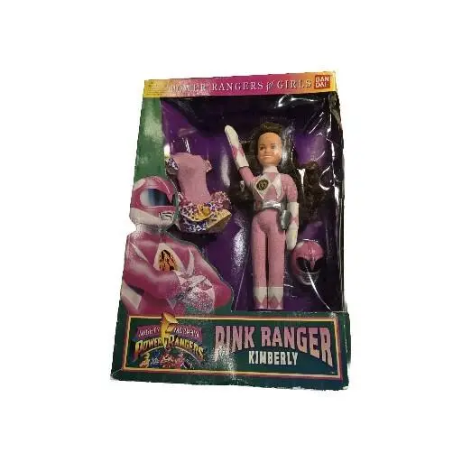 Mighty Morphin Power Rangers For Girls Pink Ranger Kimberly 9 Doll 1994