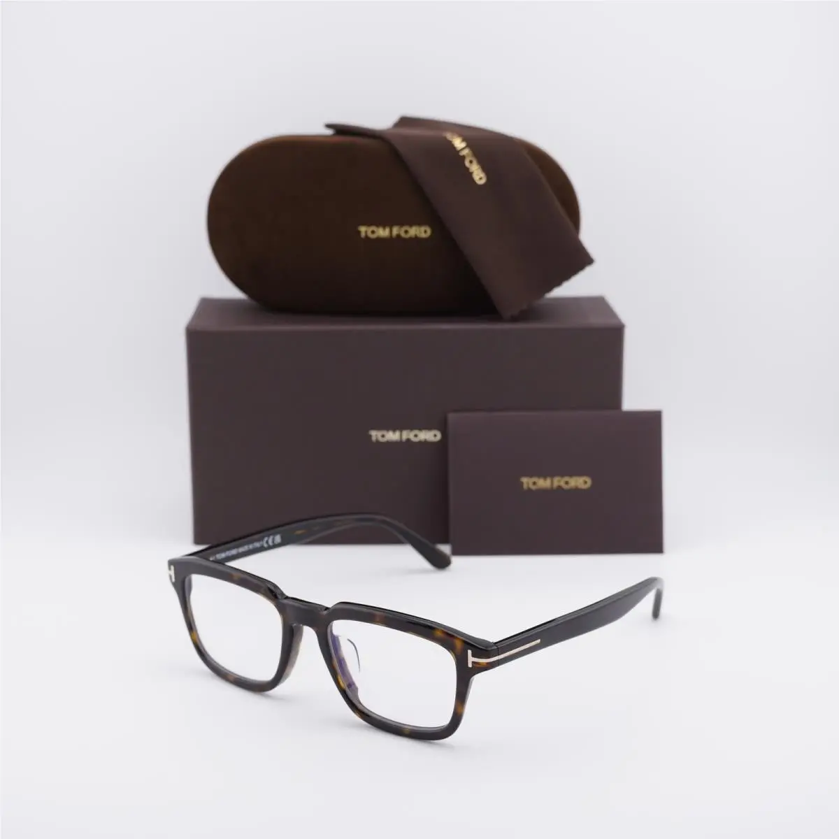 Tom Ford FT6032-F-B 052 Dark Havana 52mm Eyeglasses