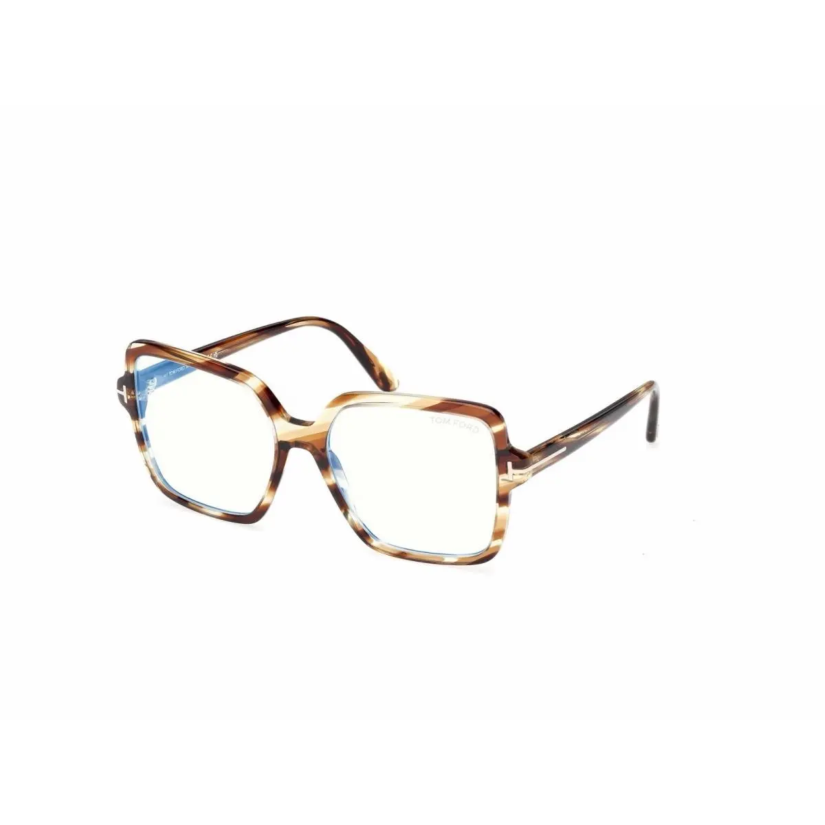 Tom Ford 6063 FT6063-B-055 Havana Blue Block Eyeglasses Rxable 56mm