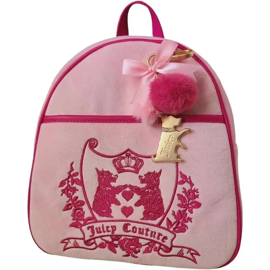 Juicy Couture Love Chapter Mini Backpack In Flamingo