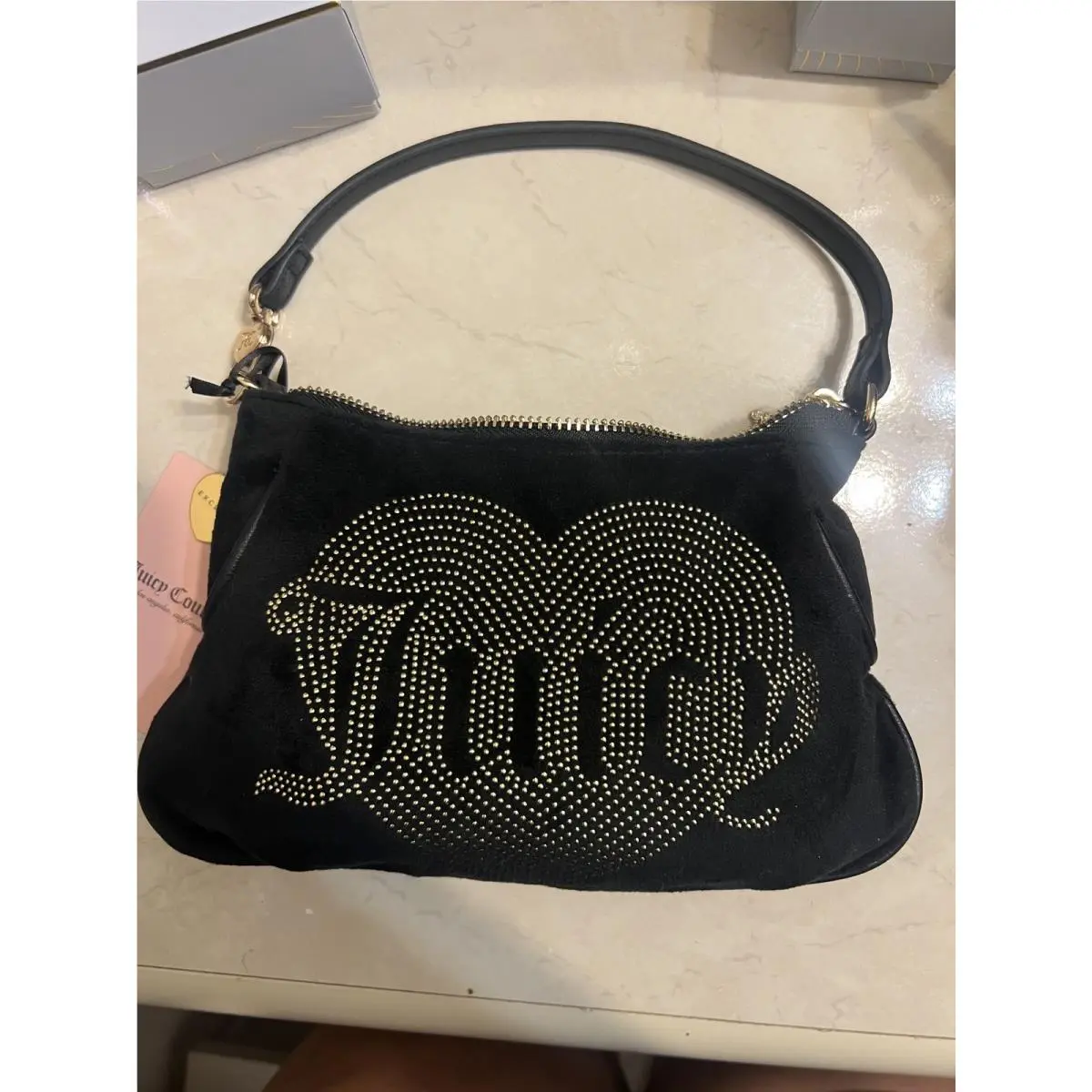 Liquorice Be Classic ll Shoulder Bag Purse Black by Juicy Couture