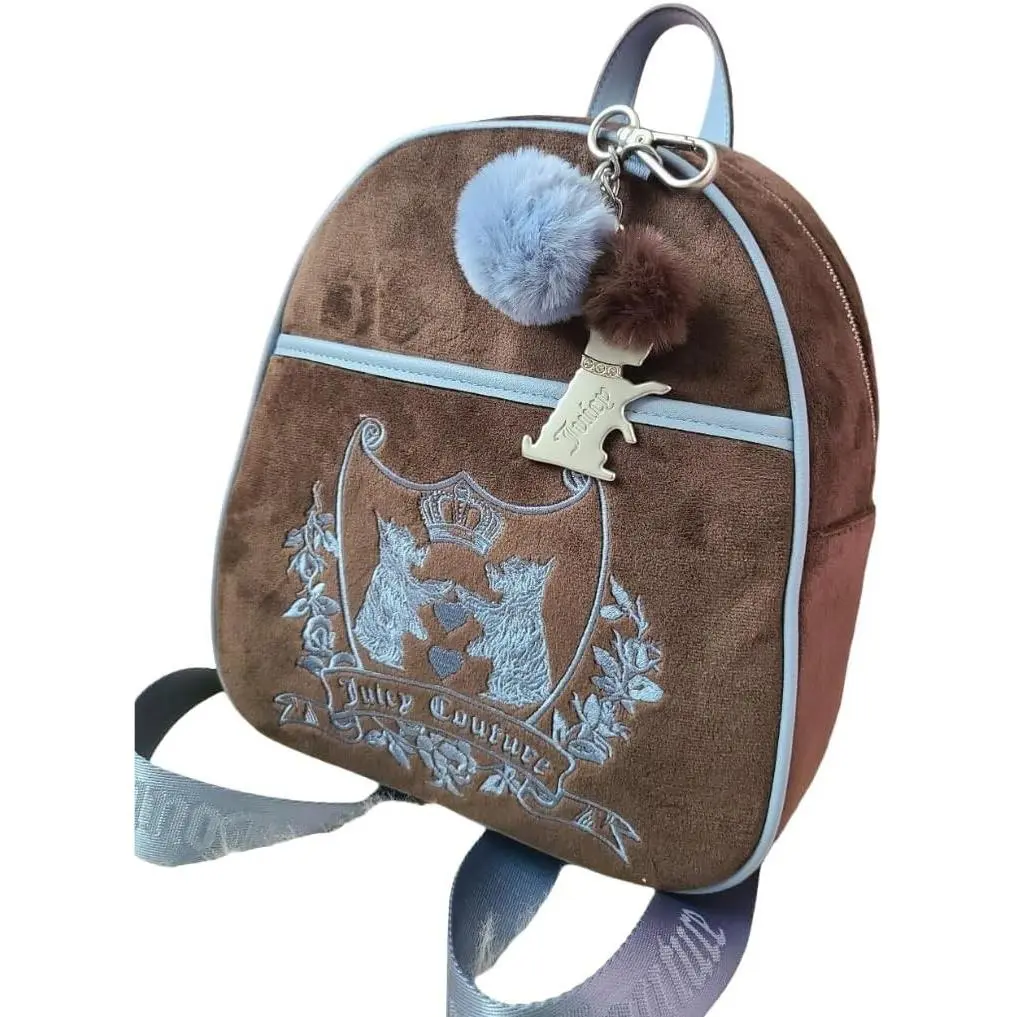 Juicy Couture Love Chapter Mini Backpack In Chocolate