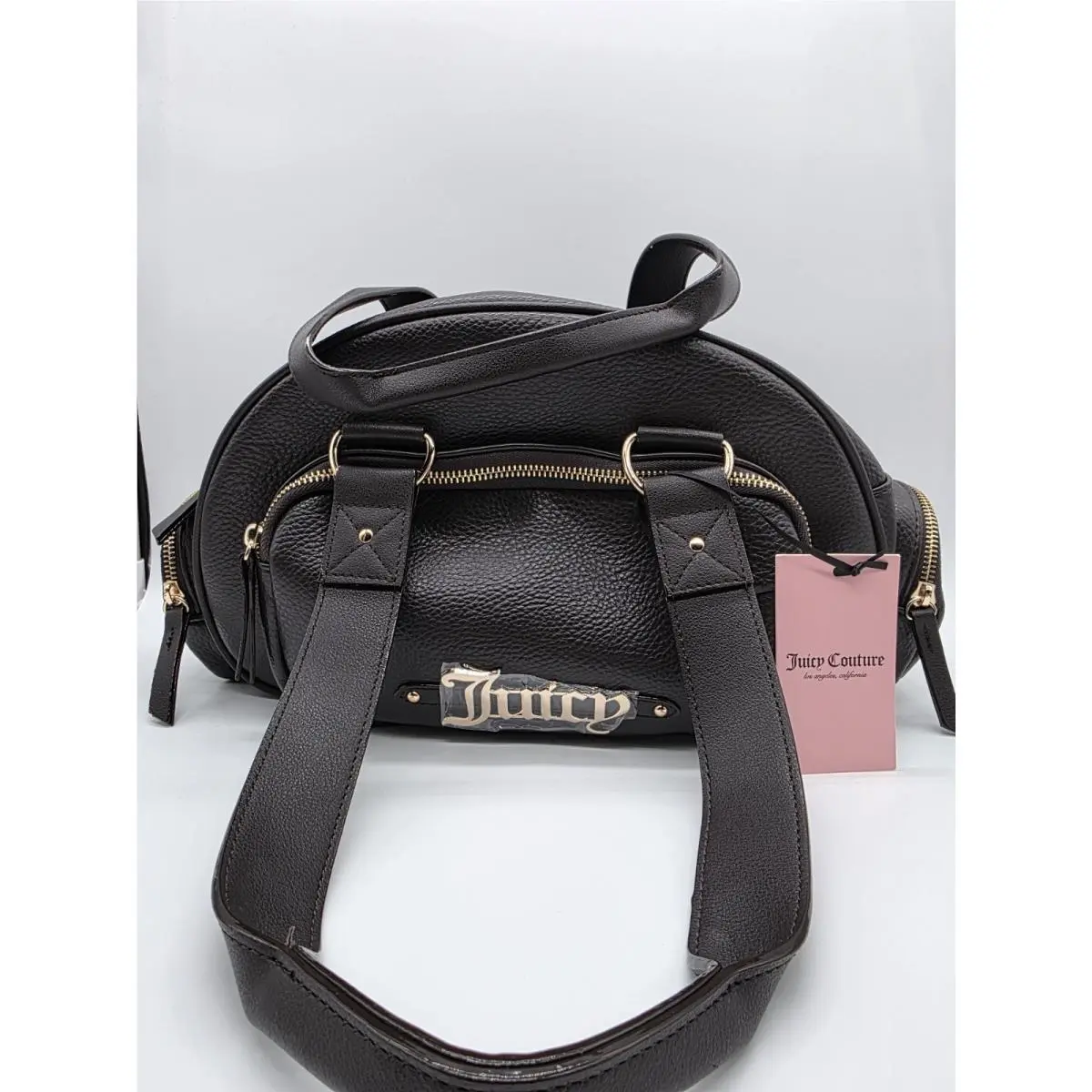 Shophaholic Satchel Handbag Brown by Juicy Couture