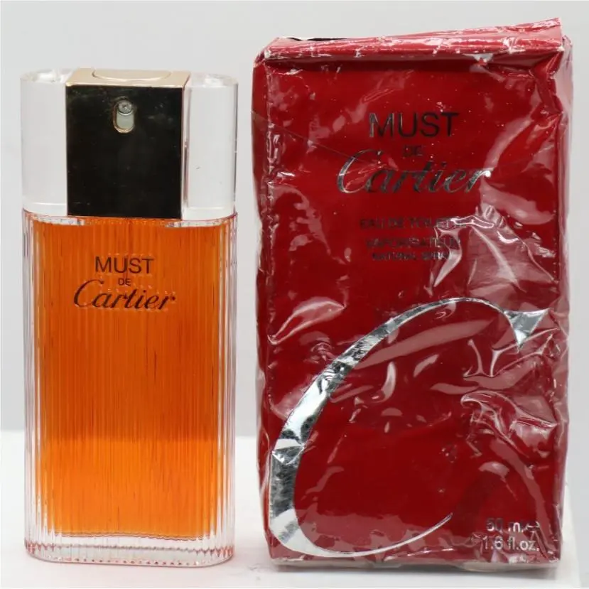 Must De  Edt Spray 1.7/1.6 oz For Women In Damage Box Same As Picture by Cartier
