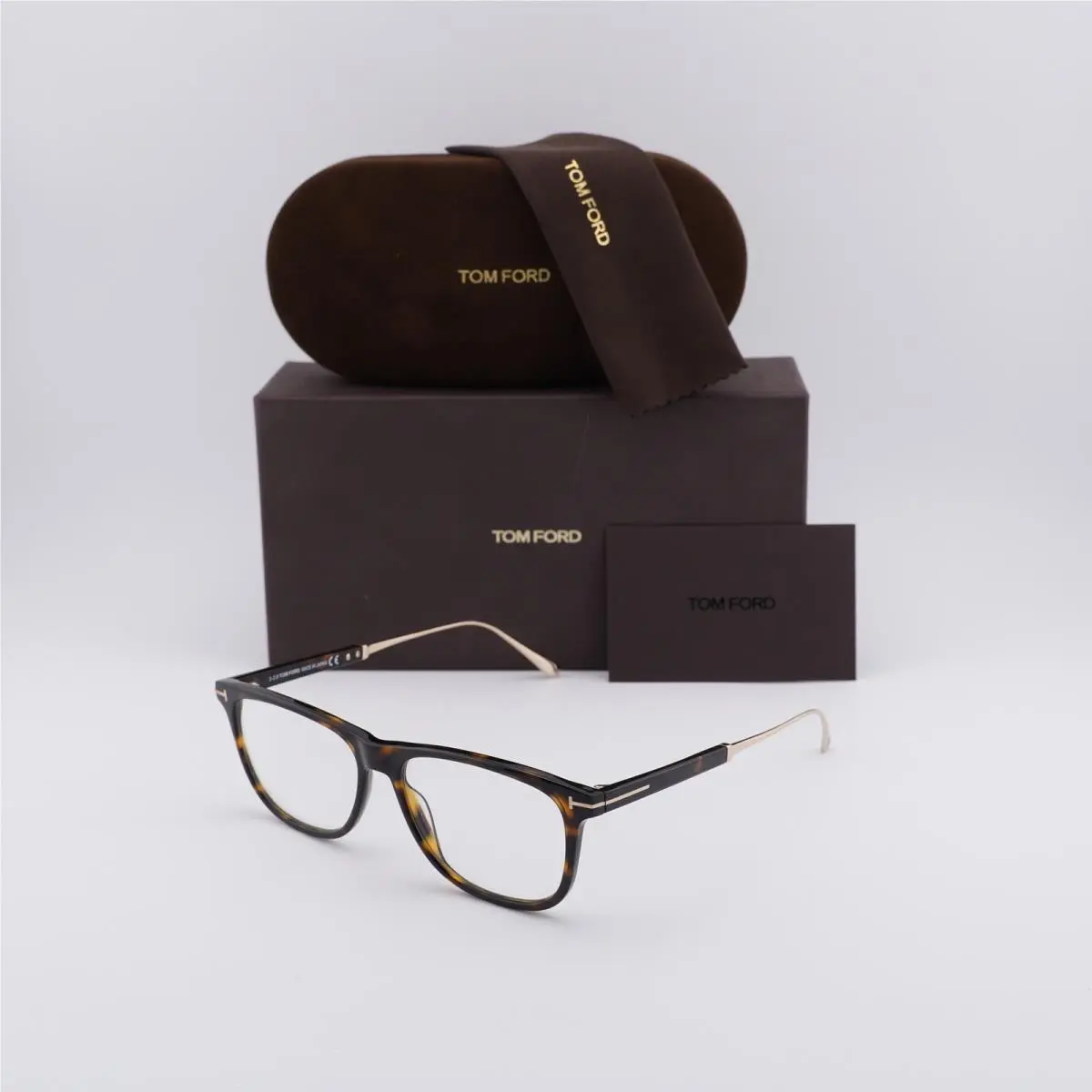 Tom Ford FT5589-B 052 Dark Havana 55mm Eyeglasses
