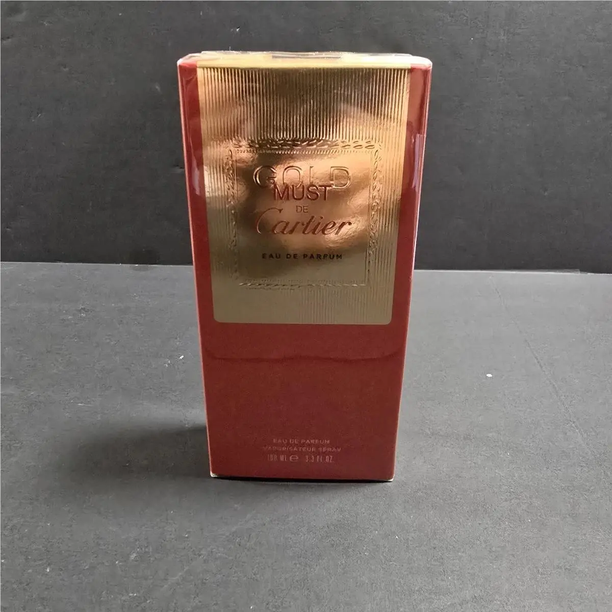 Gold Must de Cartier Women Perfume 100ml Eau De Parfum Spray New-sealed