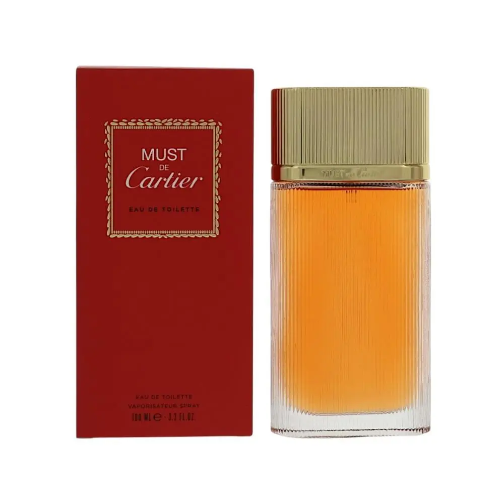 Must De   Box For Women 3.3 Oz Eau De Toilette Spray by Cartier