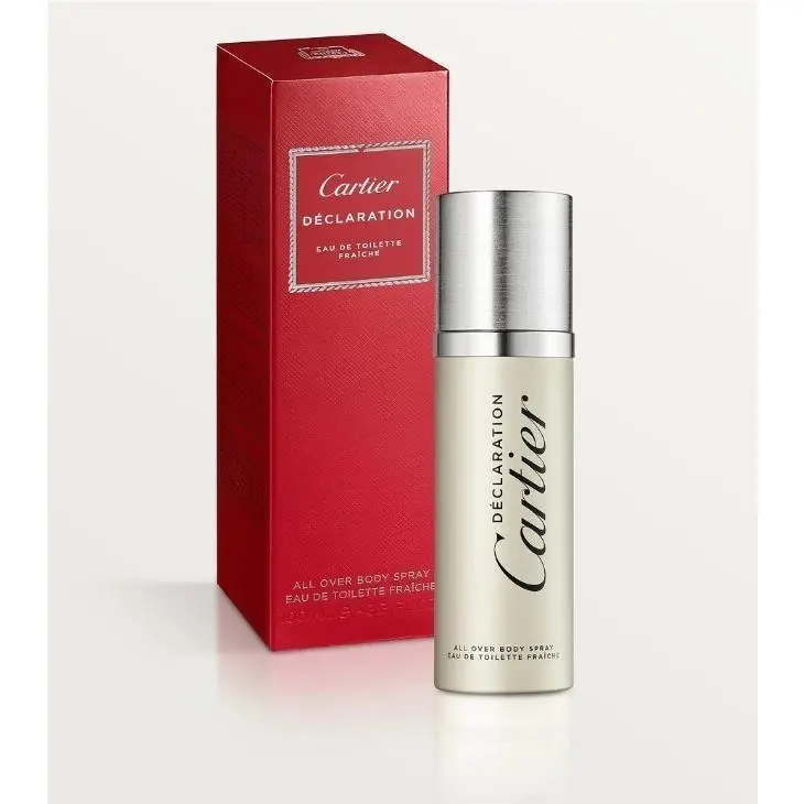 Declaration 3.3 oz Eau De Toilette Fraiche All Over Body Spray by Cartier