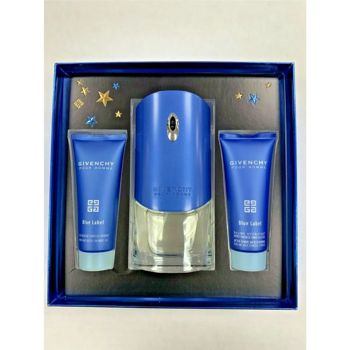 Blue Label Pour Homme 3PIECE Gift Set Eau DE Toilette Spray 100ML by Givenchy