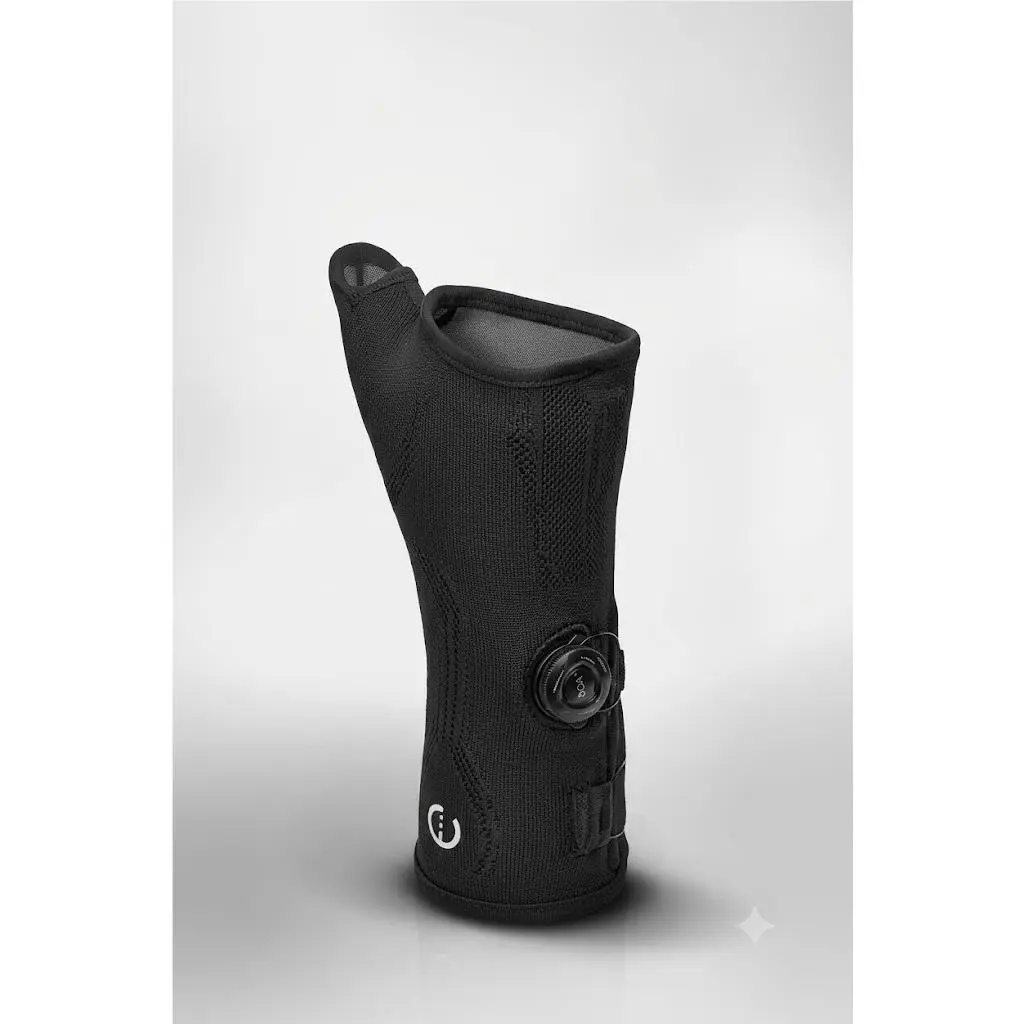 Exos Long Thumb Spica W/boa Black Right Xxs 231-21-1111