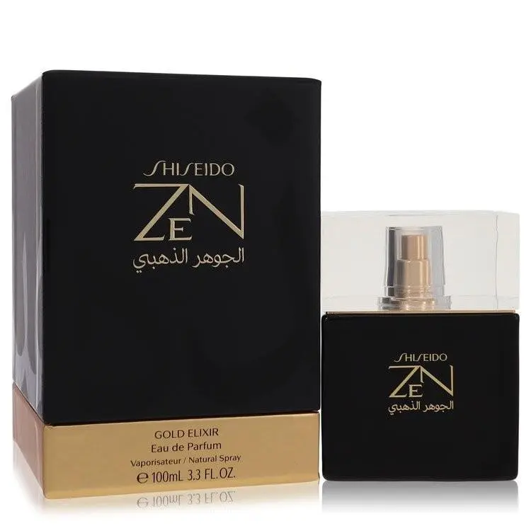 Zen Gold Elixir  Eau De Parfum Spray 3.4 oz / e 100 ml by Shiseido