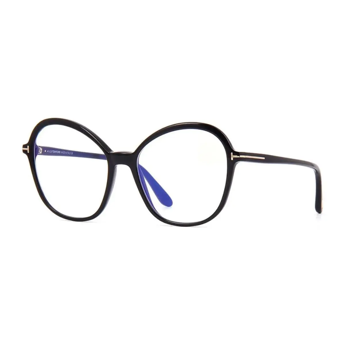 Tom Ford TF5577-B 001 Cat Eye Shiny Black 55 mm Women`s Eyeglasses Frame