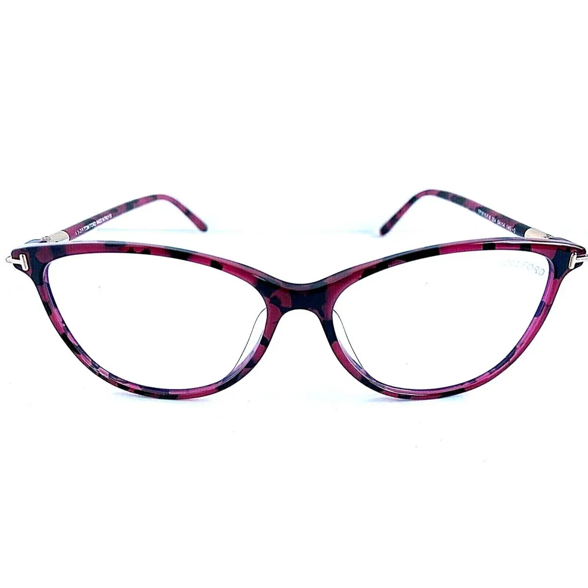 Tom Ford FT TF 5616 054 54mm 54-14-140 Cat Eye Magenta Women`s Eyeglasses Frame