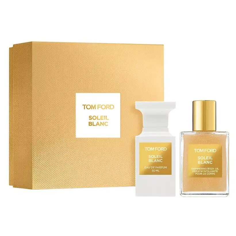 Tom Ford Soleil Blanc Endless Summer 2pc Set: 1.7 oz Edp + 1.5 oz Shimmering Oil