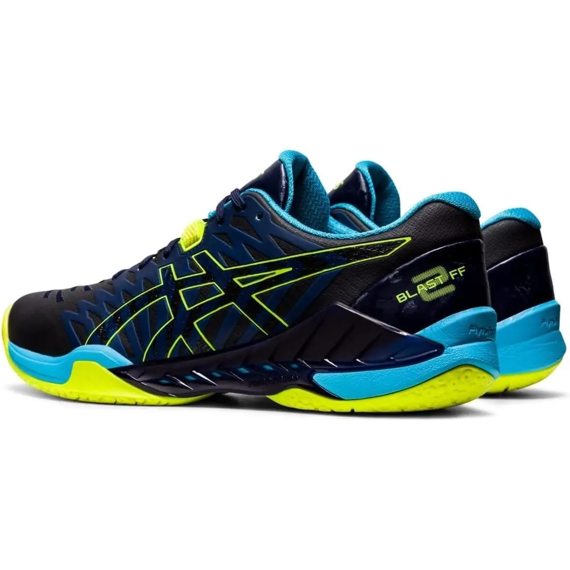 Asics shoes - FF 2 (Flyte Foam) - Flyte Foam - Peacoat/Yellow 8