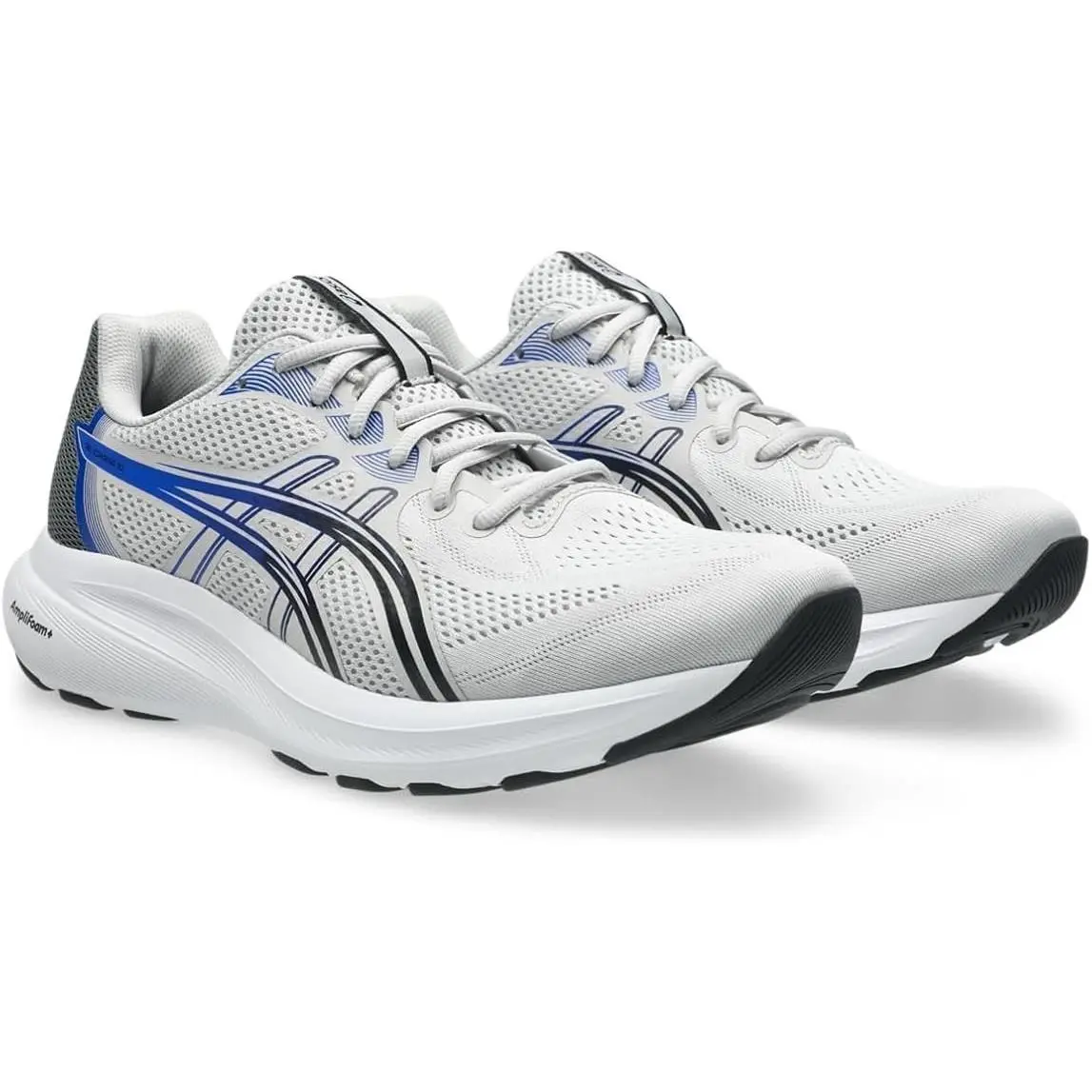 Asics shoes - Cloud Grey/Black/Blue 1