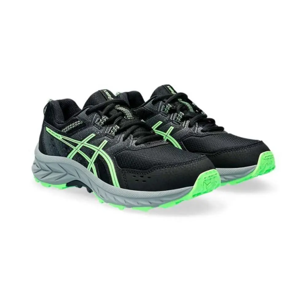 Asics Pre Venture 9 GS 1014A276-004 Sneaker Girls 4.5 Black Running Shoes HAM824