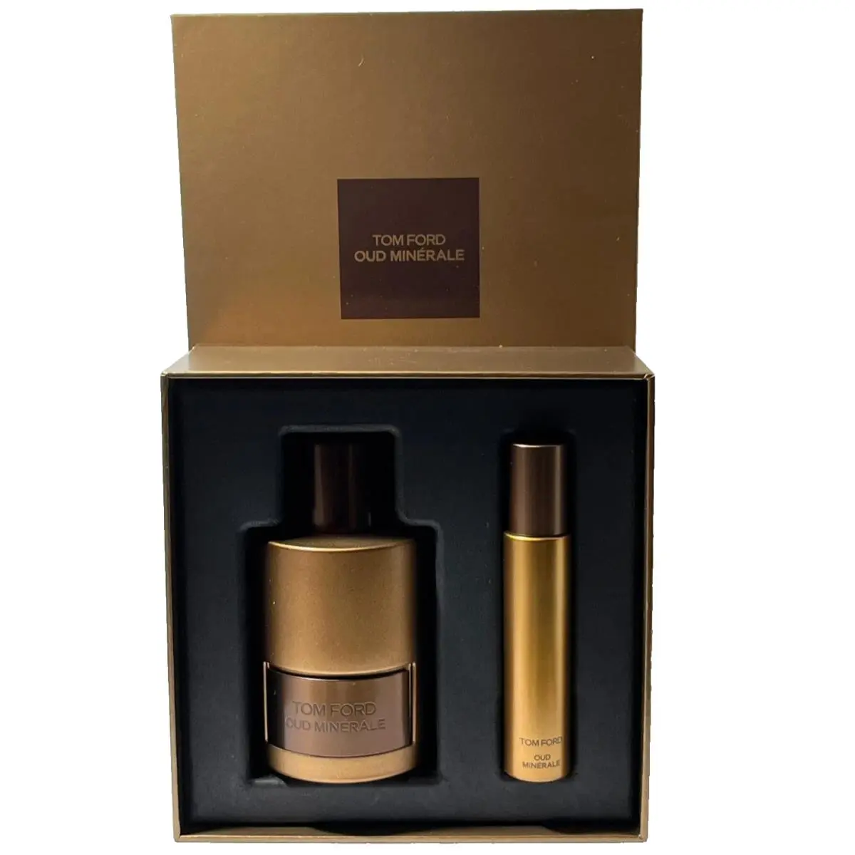 Tom Ford Oud Minerale Unisex 2pc Set 3.4 oz .34 oz Eau De Parfum Spray