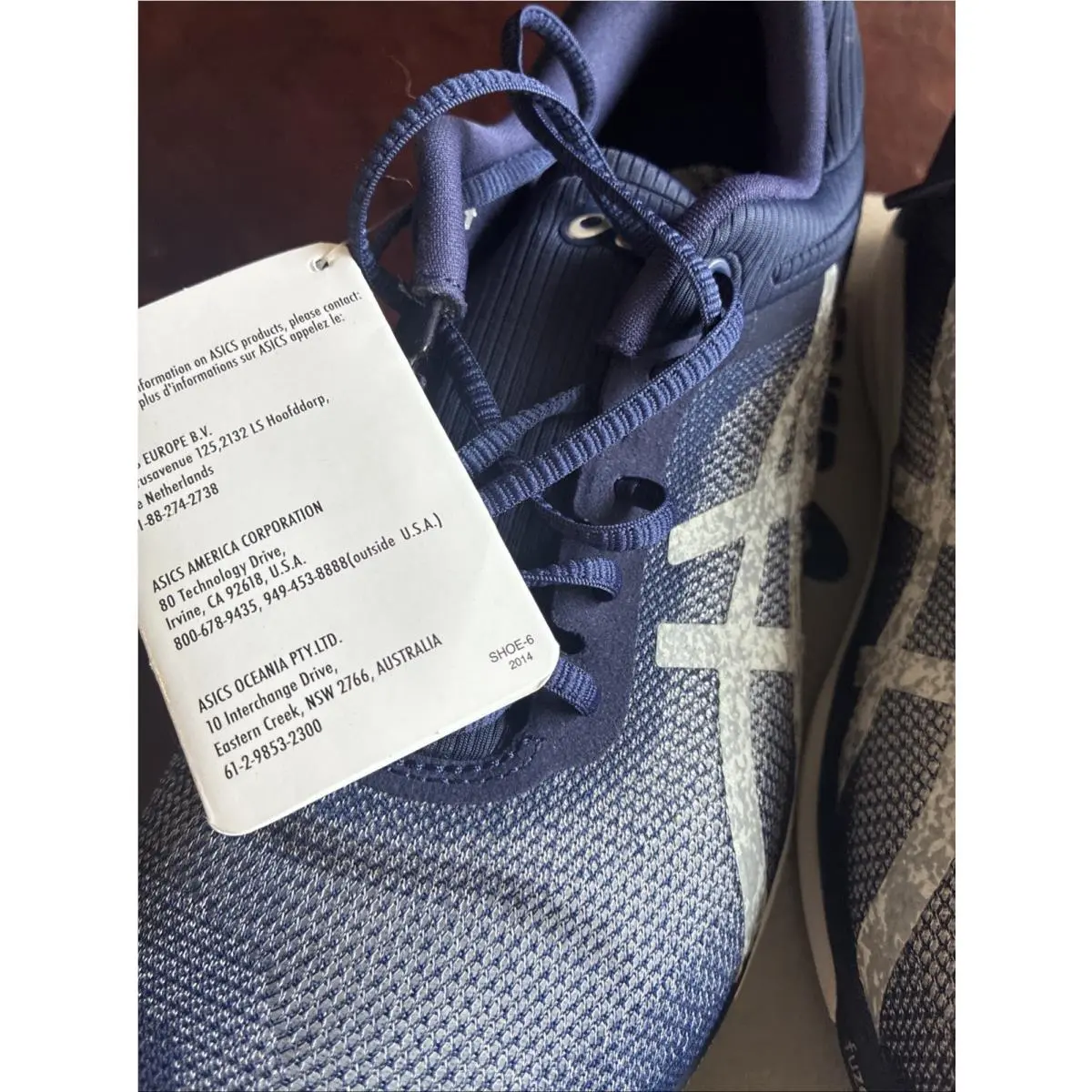 Asics shoes - ASICS Fuze - Fuze - T718N - Blue 4