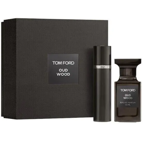 Tom Ford Private Blend Oud Wood 2pc Set 1.7oz Eau de Parfum + .34oz Travel Spray
