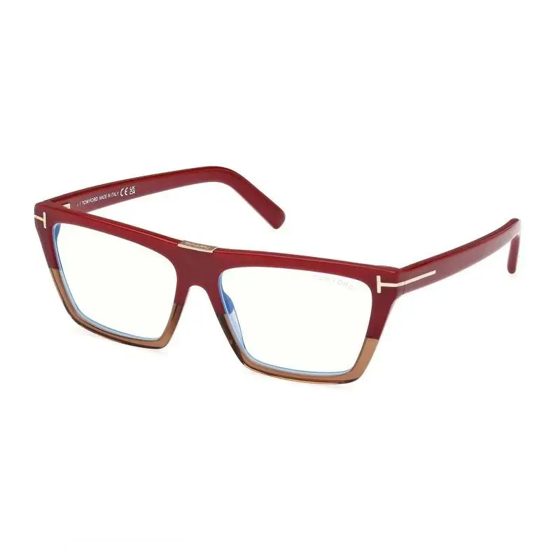 Tom Ford Eyeglasses w TF Case - FT5912B 083 - Bordeaux Gradient 57-15-140