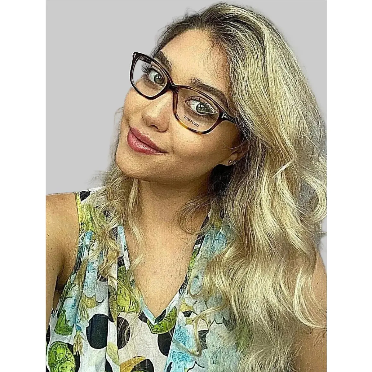 Tom Ford TF1653056 54mm Brown Women`s Eyeglasses Frame Italy