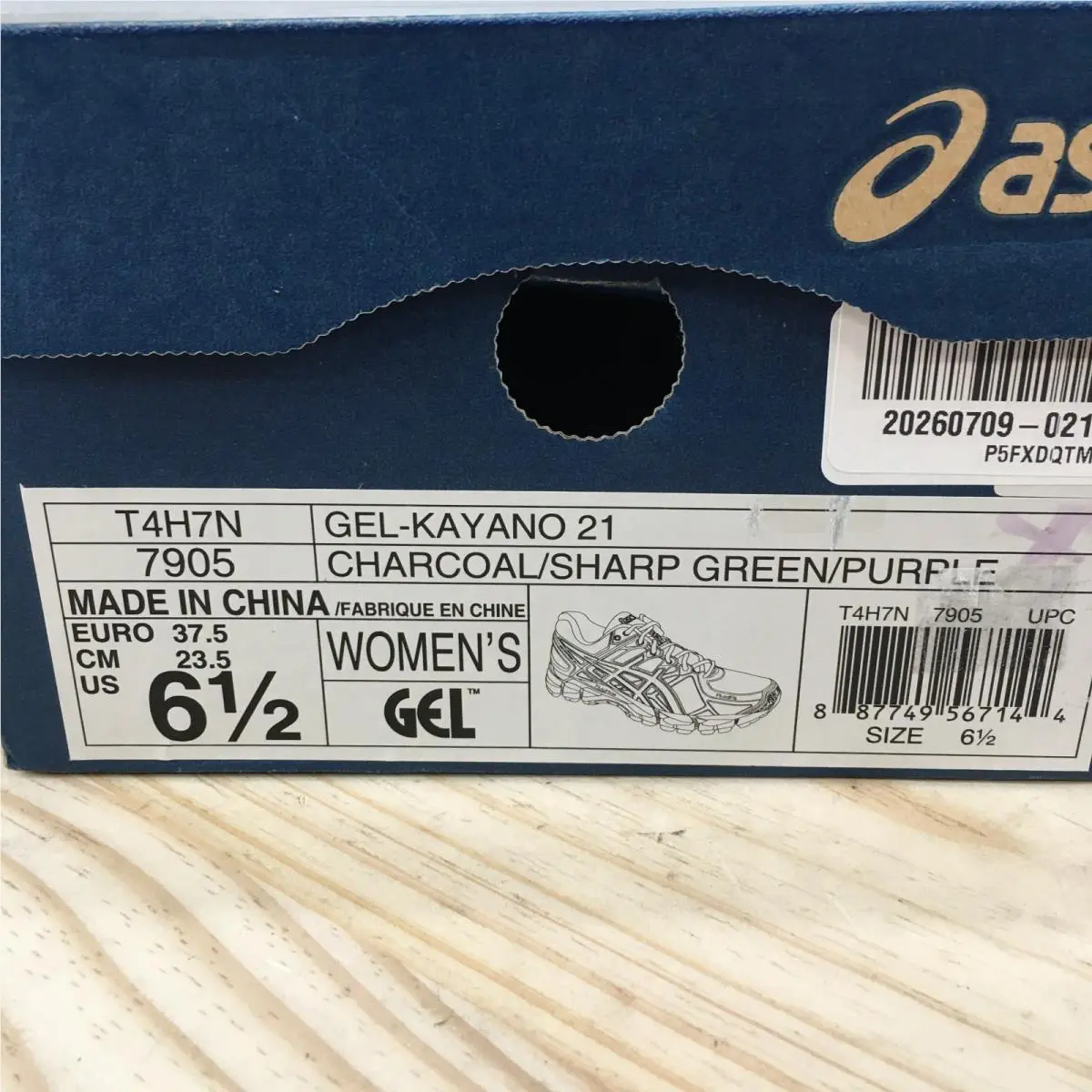 Asics shoes - T4H7N7905 - T4H7N-7905 - Gray 13