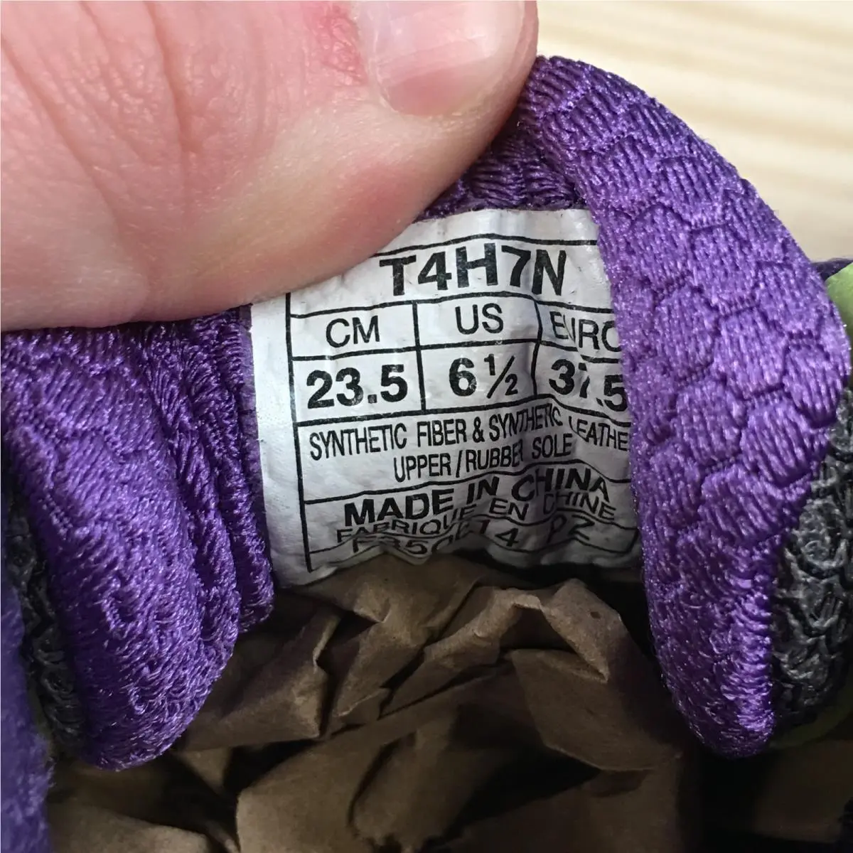 Asics shoes - T4H7N7905 - T4H7N-7905 - Gray 12
