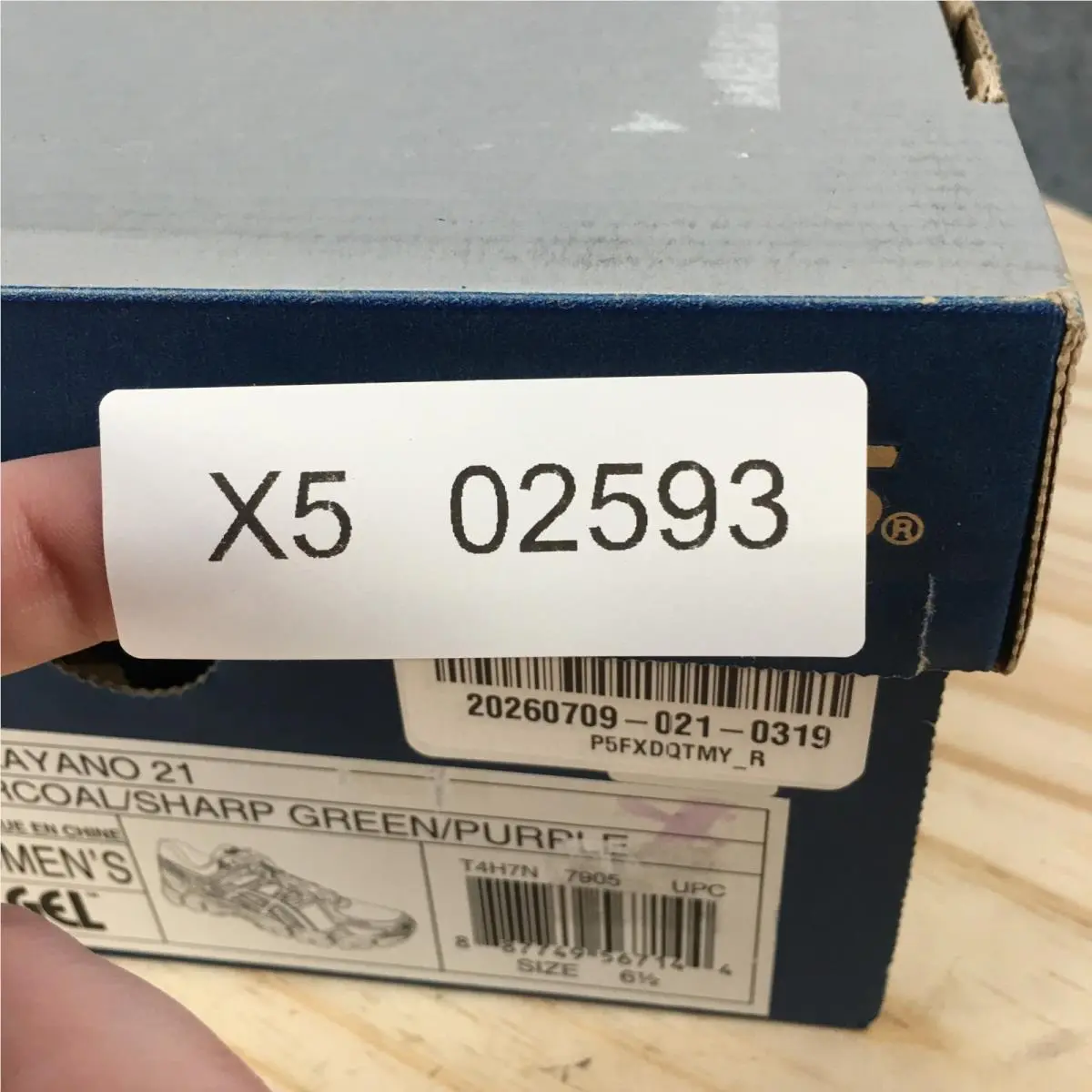 Asics shoes - T4H7N7905 - T4H7N-7905 - Gray 15
