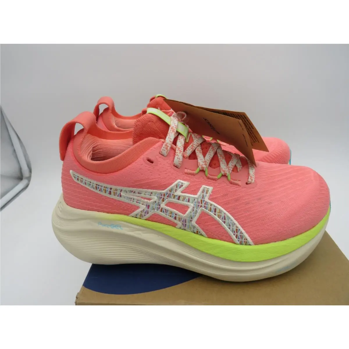 Asics shoes - gel nimbus 27 - gel nimbus - 1012B808 700 - Guava 3