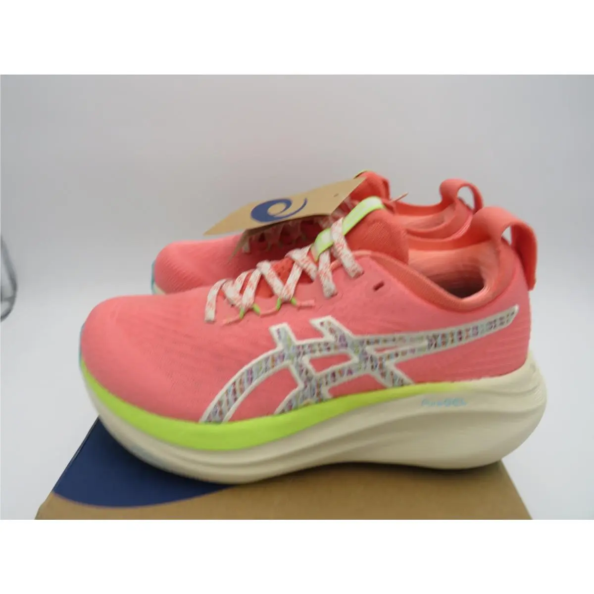 Asics shoes - gel nimbus 27 - gel nimbus - 1012B808 700 - Guava 1