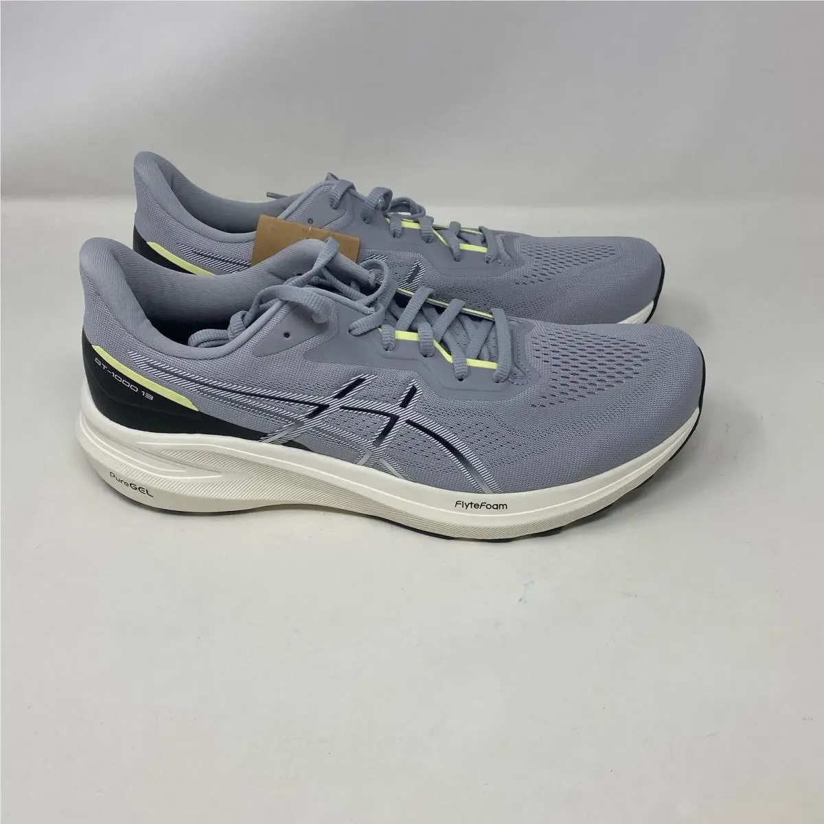 Asics GT-1000 13 Men`s Running Shoes 11 Piedmont Grey/black