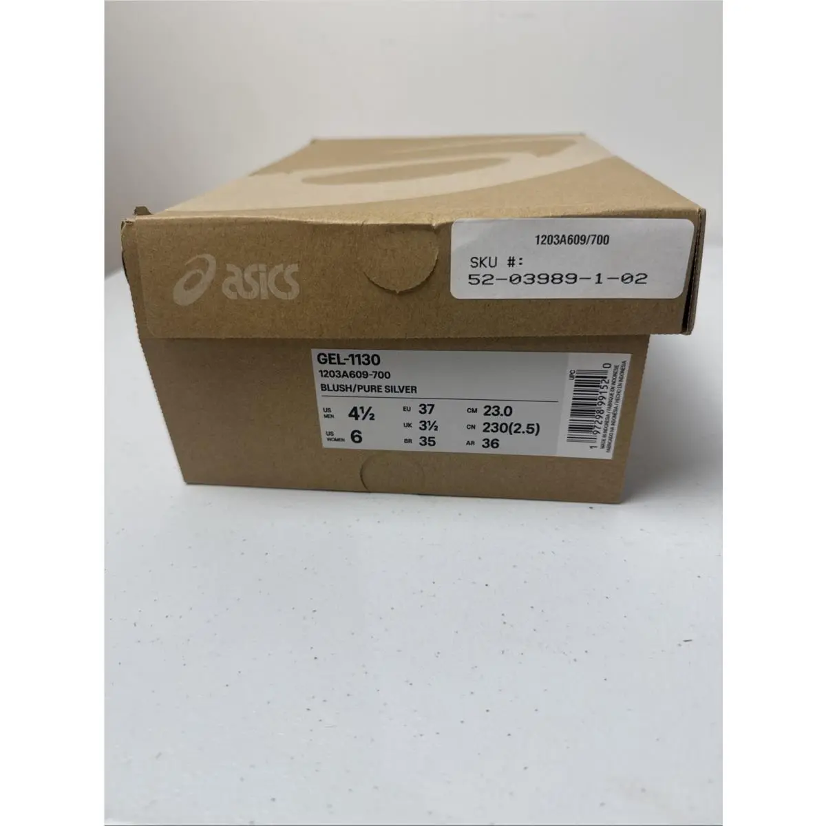 Asics shoes - ASICS GEL-1130 - 1203A609-700 - Blush/Pure Silver (UPC: 0197298991520) 11